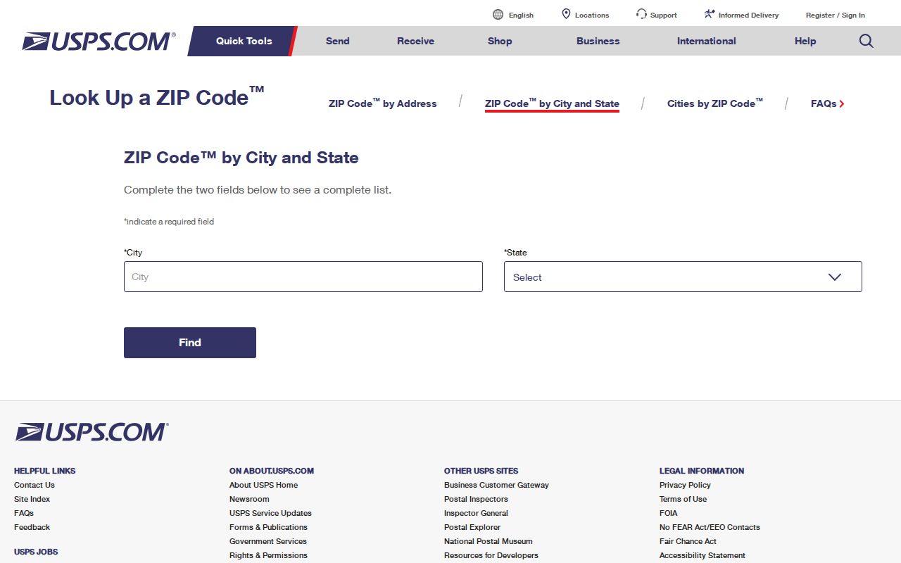 West Memphis ZIP code directory USPS city and state lookup